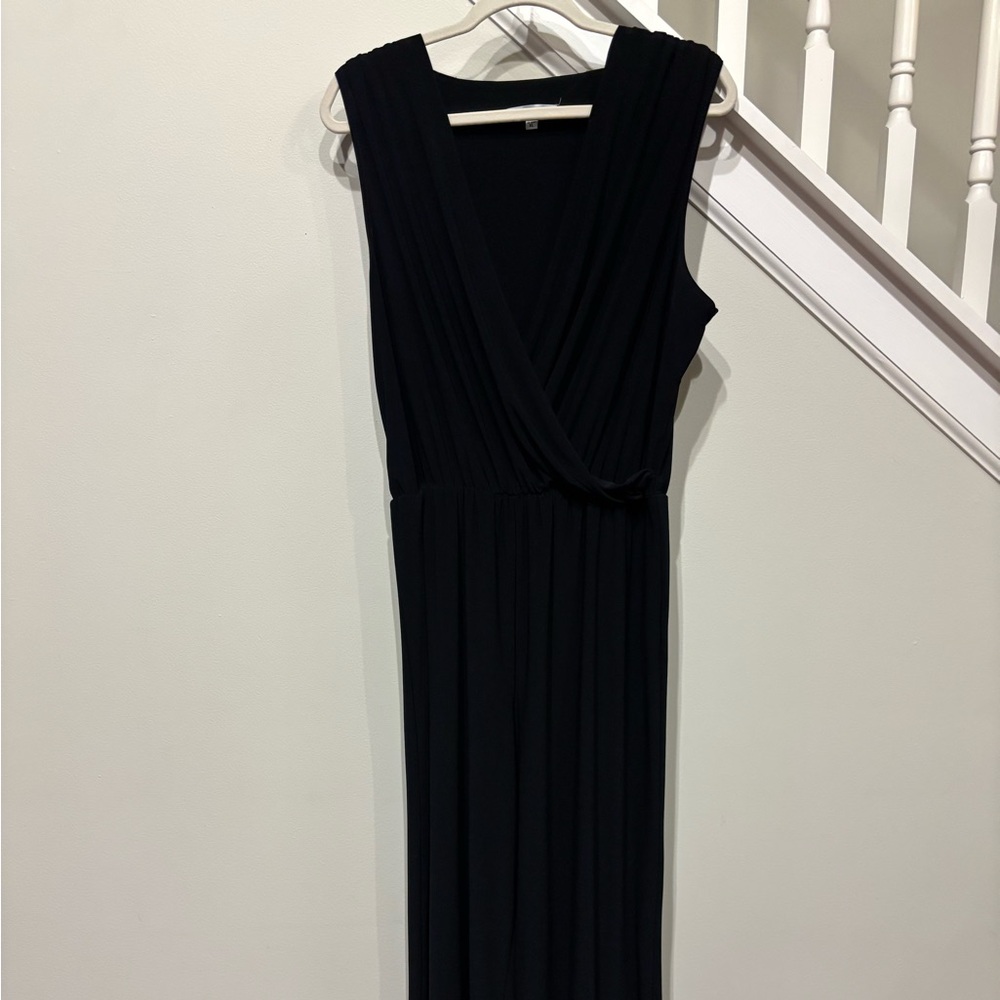 Annalee + Hope Black Sleeveless Jumpsuit